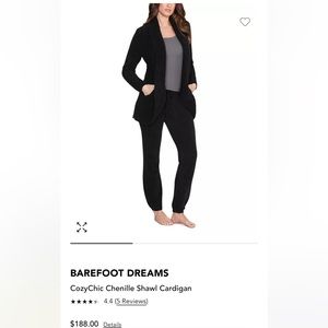 Barefoot Dreams Cardigan; Medium